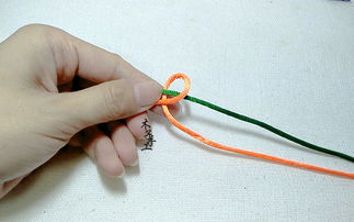 木子手工 手工红绳编织之金刚结的快速编法